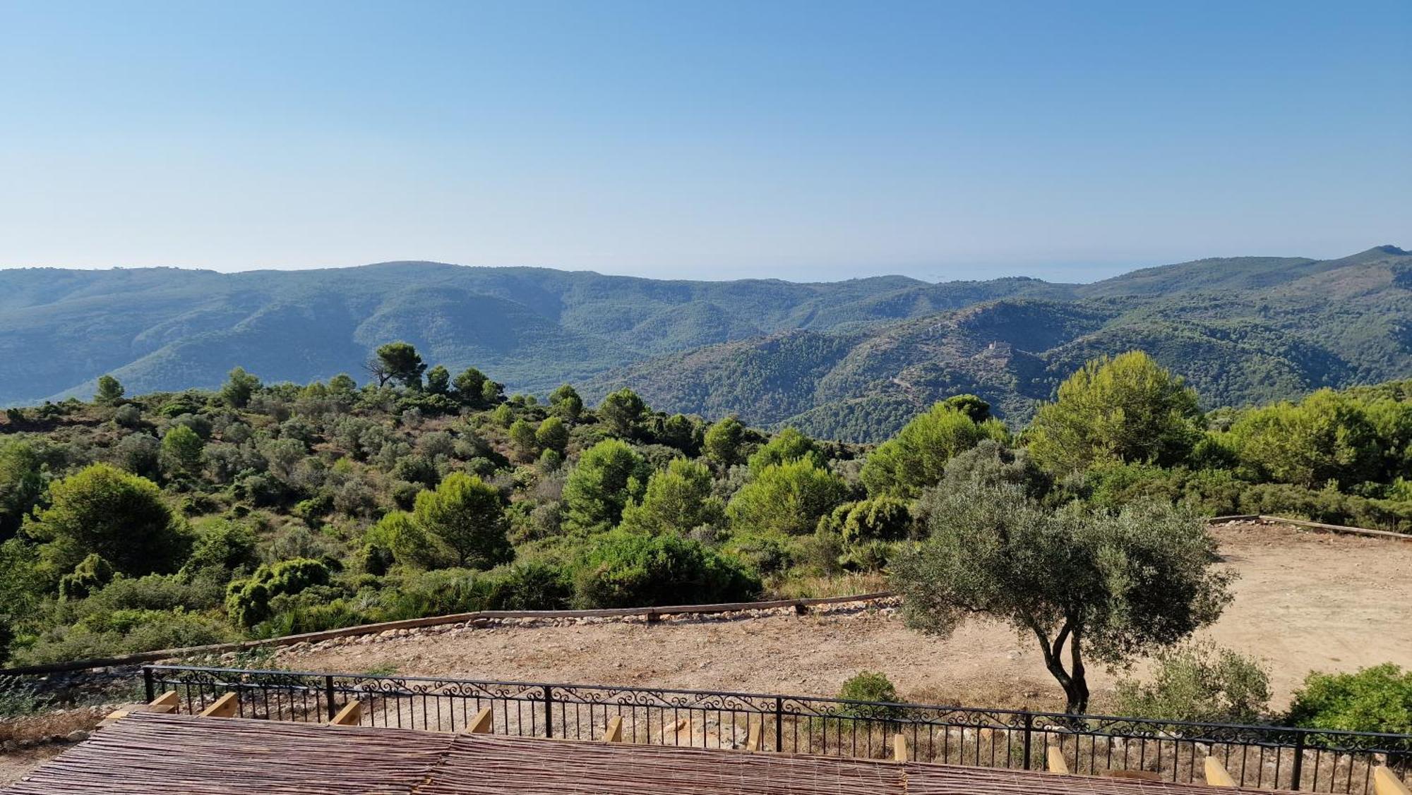 La Cueva De Miravet - Villa De Lujo En La Cima De La Montana Con Vistas Al Mar Cabanes  Extérieur photo