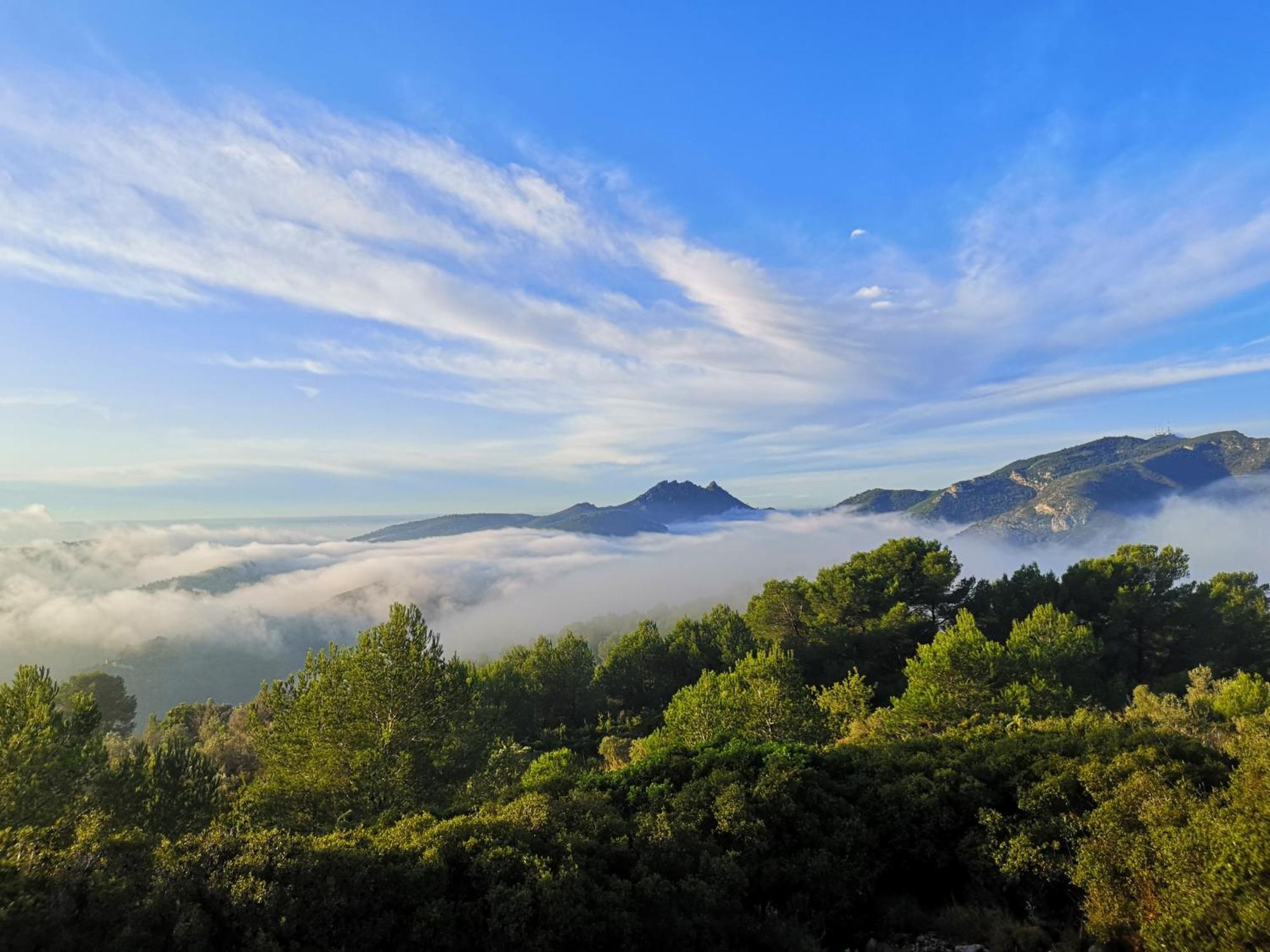 La Cueva De Miravet - Villa De Lujo En La Cima De La Montana Con Vistas Al Mar Cabanes  Extérieur photo