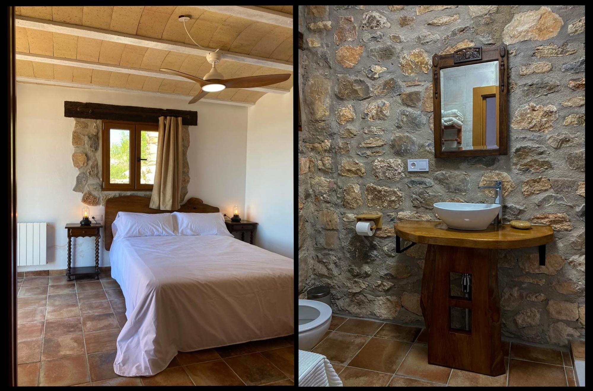 La Cueva De Miravet - Villa De Lujo En La Cima De La Montana Con Vistas Al Mar Cabanes  Extérieur photo