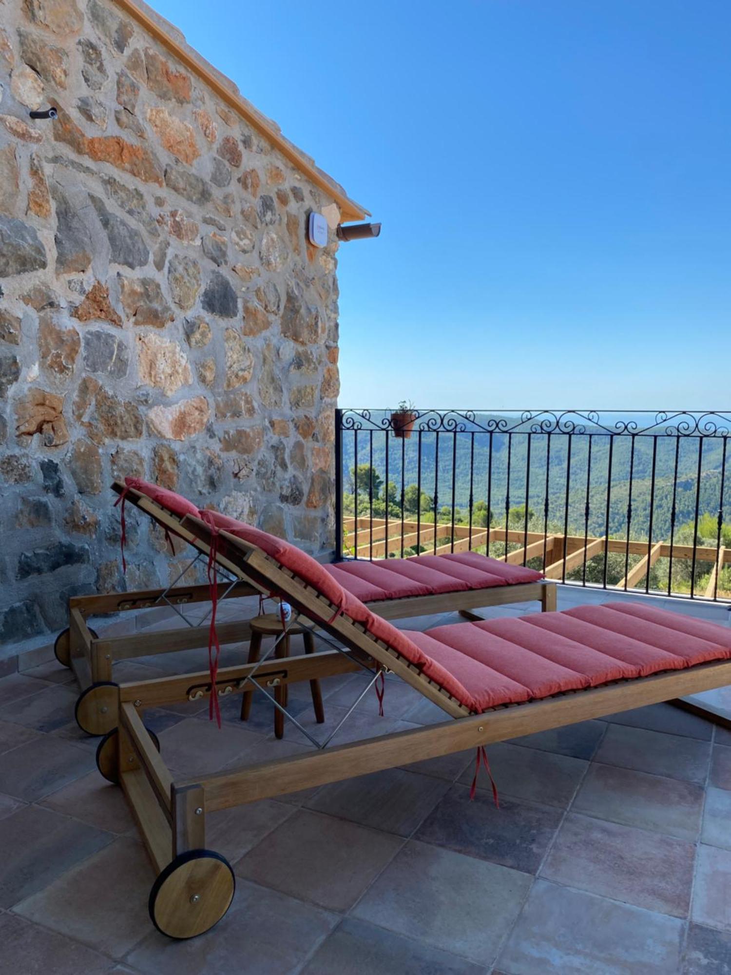 La Cueva De Miravet - Villa De Lujo En La Cima De La Montana Con Vistas Al Mar Cabanes  Extérieur photo