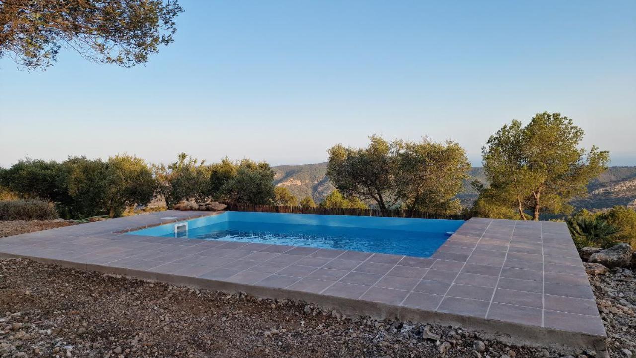 La Cueva De Miravet - Villa De Lujo En La Cima De La Montana Con Vistas Al Mar Cabanes  Extérieur photo